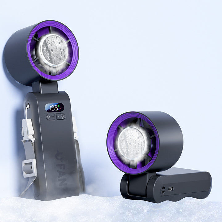 High-Efficiency Rechargeable Mist Fan Bowlift