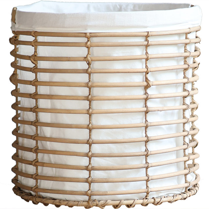 Decorative storage basket with fabric lining Bowlift