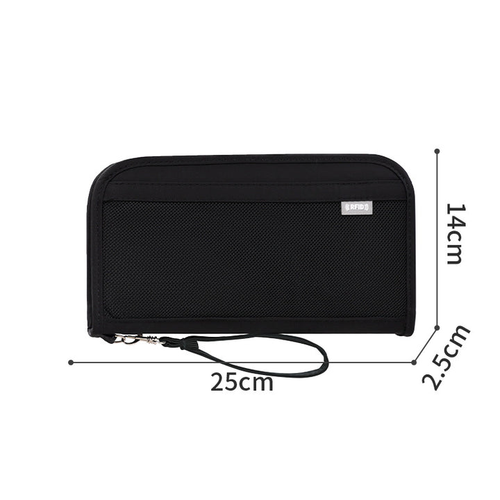 RFID Blocking Travel Wallet Bowlift