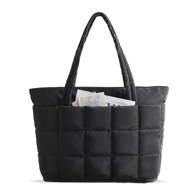 Padded tote bag with comfortable interior organizer Bowlift
