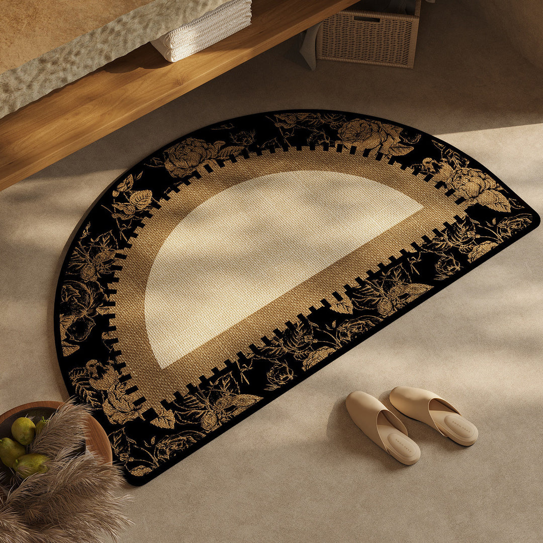 Chic Geometric Design Bath Mat Bowlift