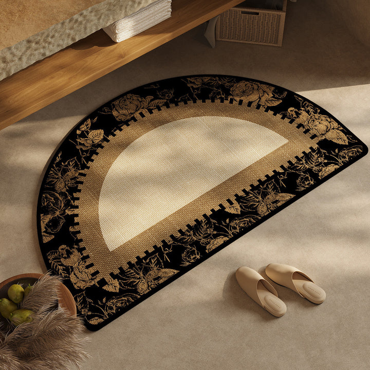 Chic Geometric Design Bath Mat Bowlift