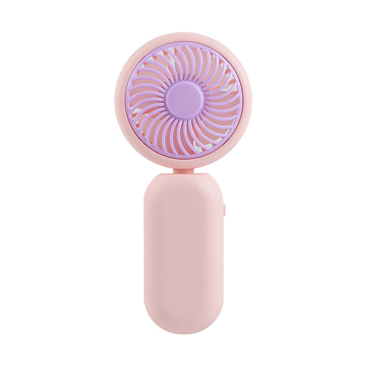 Women's Portable Handheld Fan with Digital Control and Multiple Speed Settings Bowlift