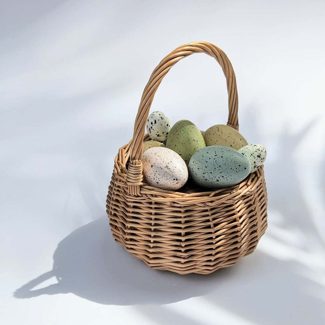 Handcrafted Woven Storage Basket Bowlift