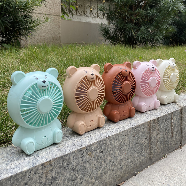 Unisex Cute Bear Fan Bowlift