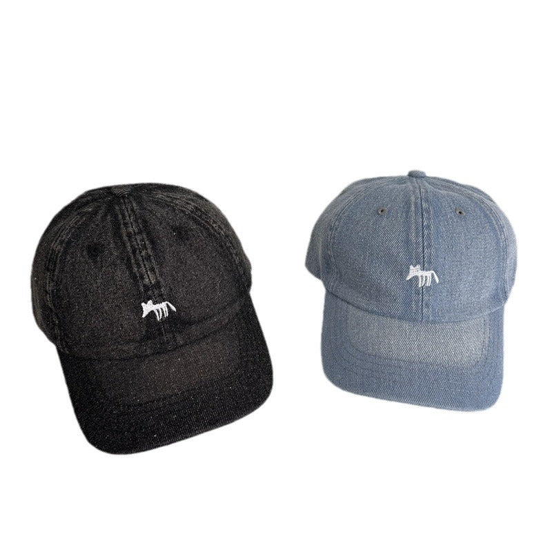 Men's Casual Graphic Denim Baseball Cap Bowlift