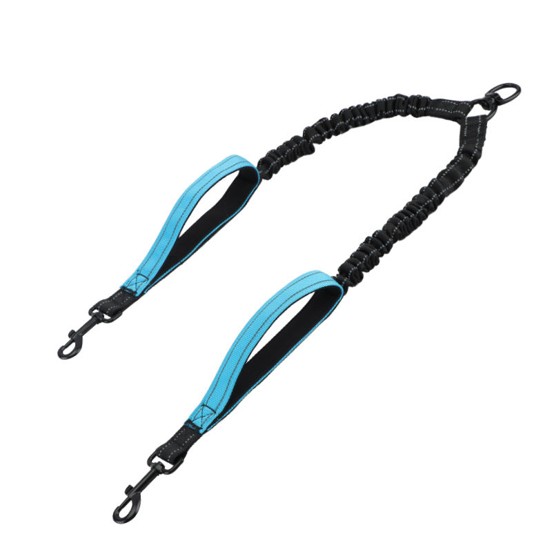 Bungee Dog Leash with Dual Handles