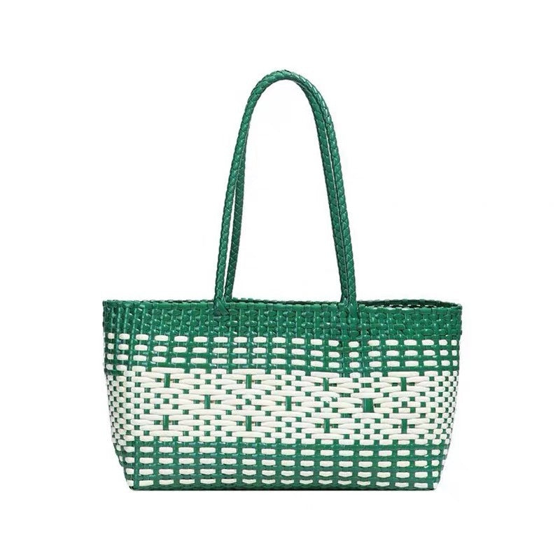 Stylish Woven Tote Bag Bowlift