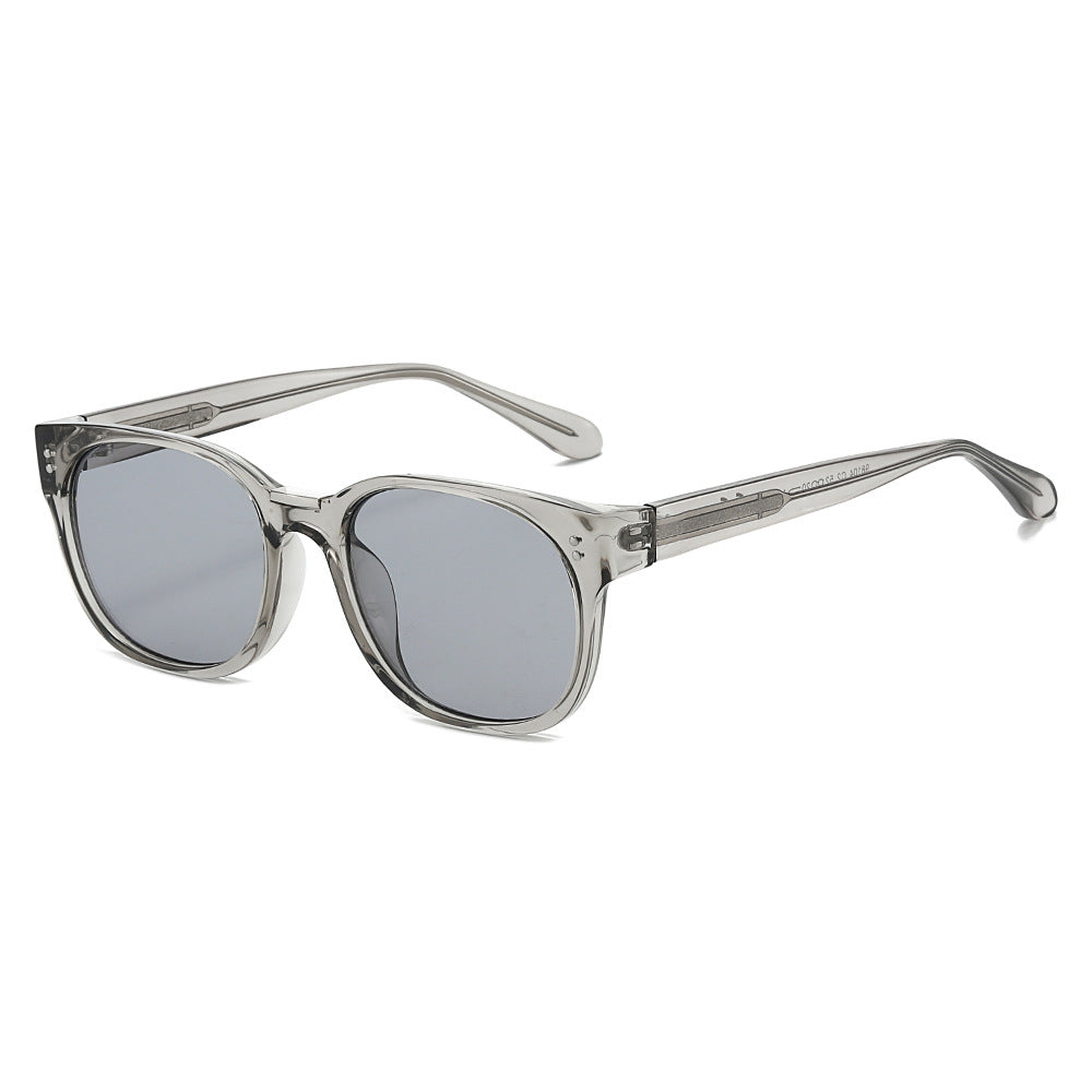 Women's fashionable sunglasses with transparent frame and elegant details Bowlift