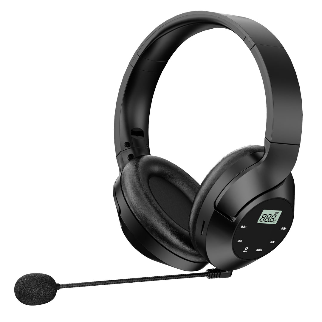 Digital Display Gaming Headset Bowlift