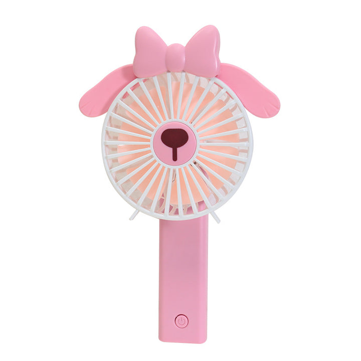 Women's Portable Handheld Fan in Charming Animal Design Bowlift