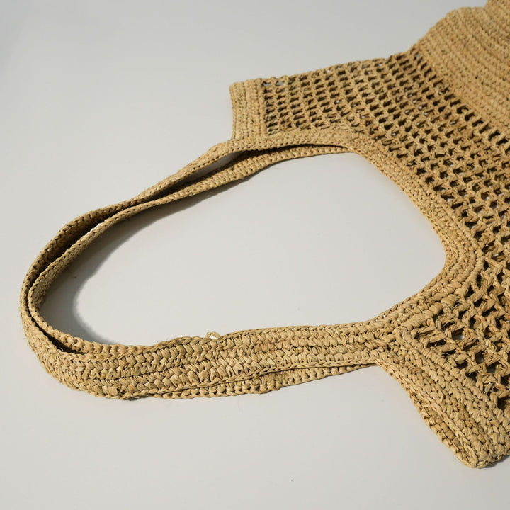 Spacious basket bag with fine mesh structure Bowlift