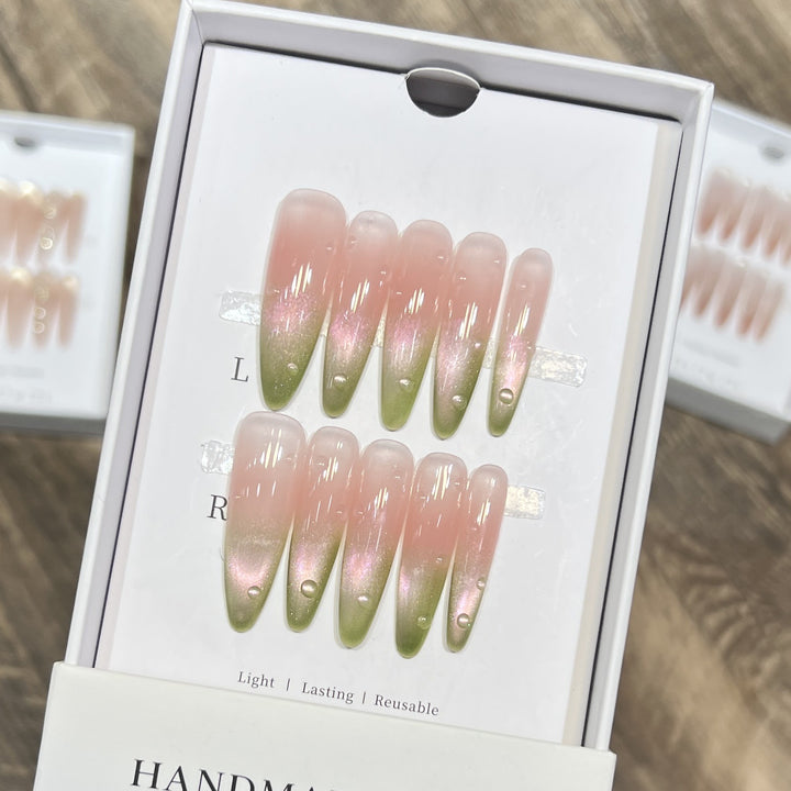 Stiletto Ombre Press-On Nail Set Bowlift