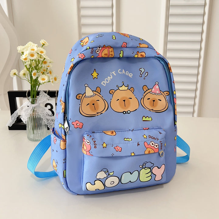 Cute Cartoon-Themed Backpack Bowlift