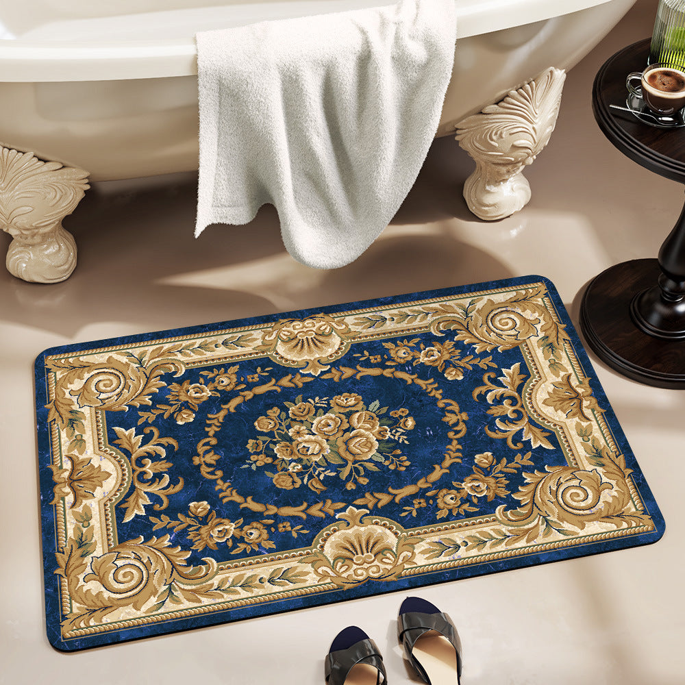 Ornate Decorative Bath Mat Bowlift