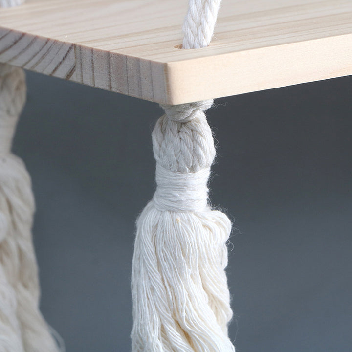 Hanging Wooden Shelf Bowlift