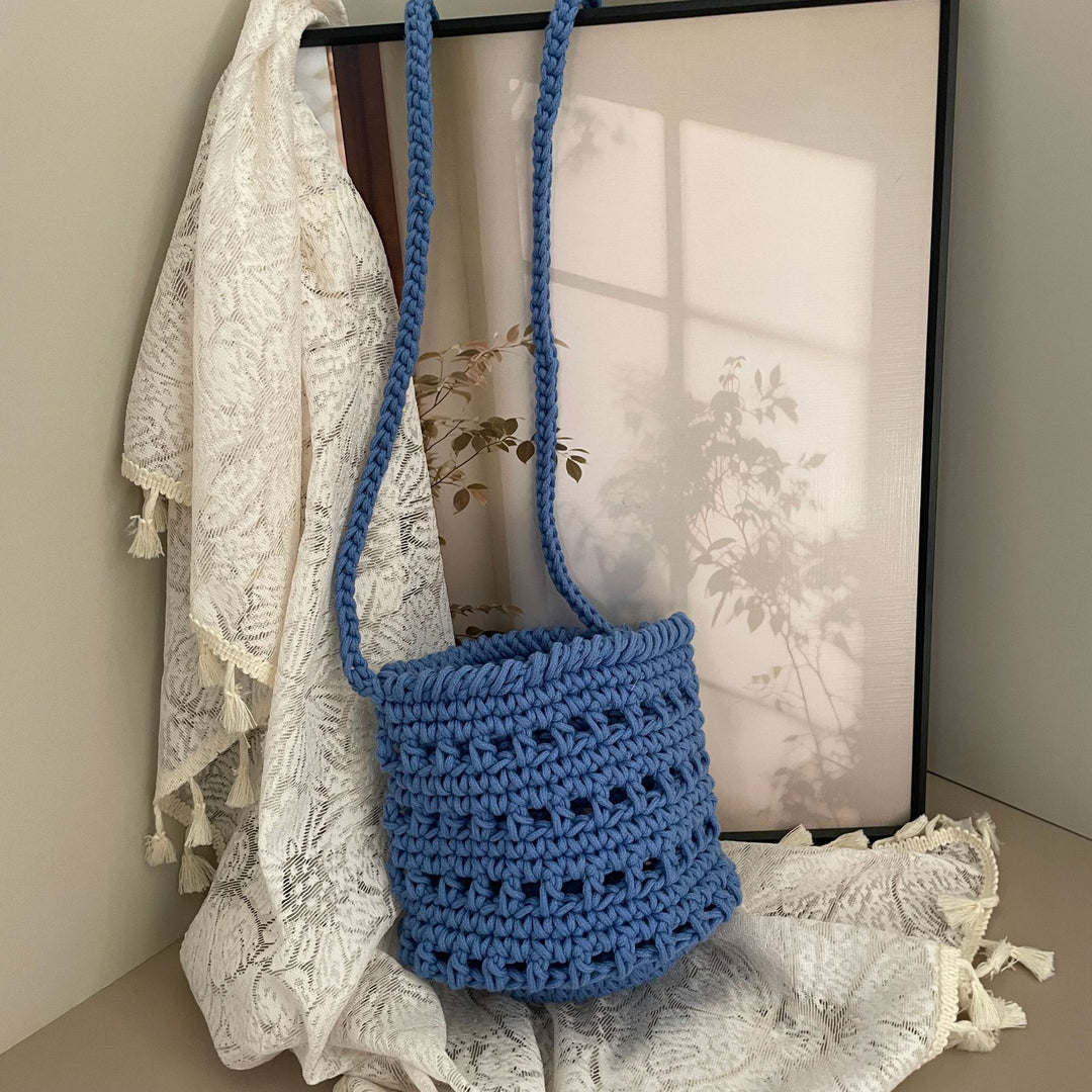 Hand-knotted tote bag Bowlift