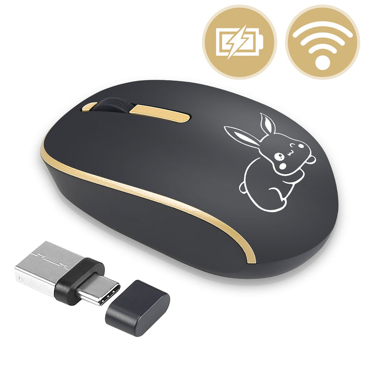 Wireless Ergonomic Mouse with Charging Function Bowlift