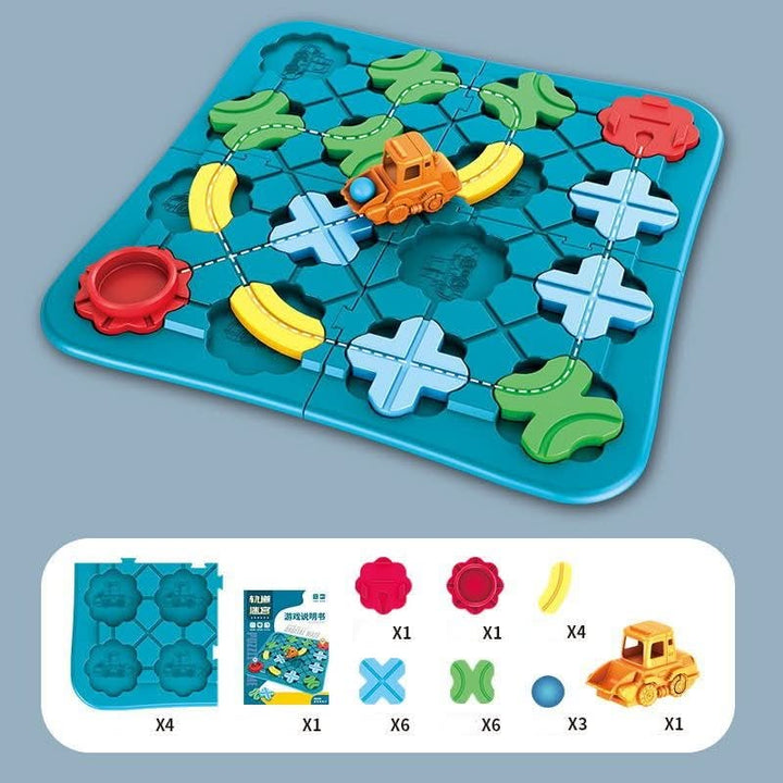 BowLift | Creative magnetic train set for children aged 3 and over