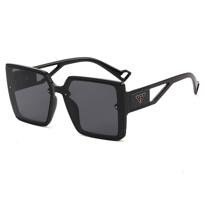 Women's fashionable square sunglasses with unique frame structure Bowlift