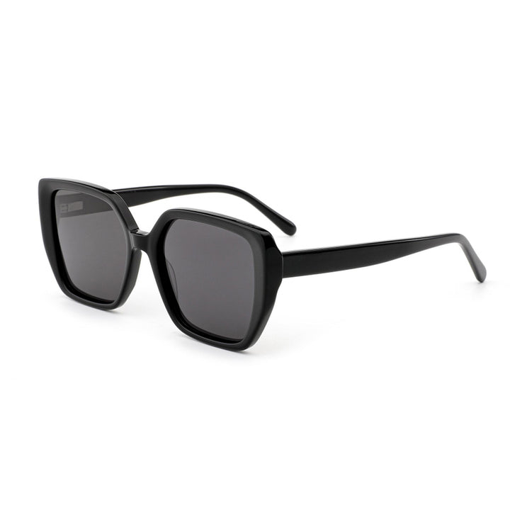Ladies large square sunglasses with innovative frame and polarized lenses Bowlift