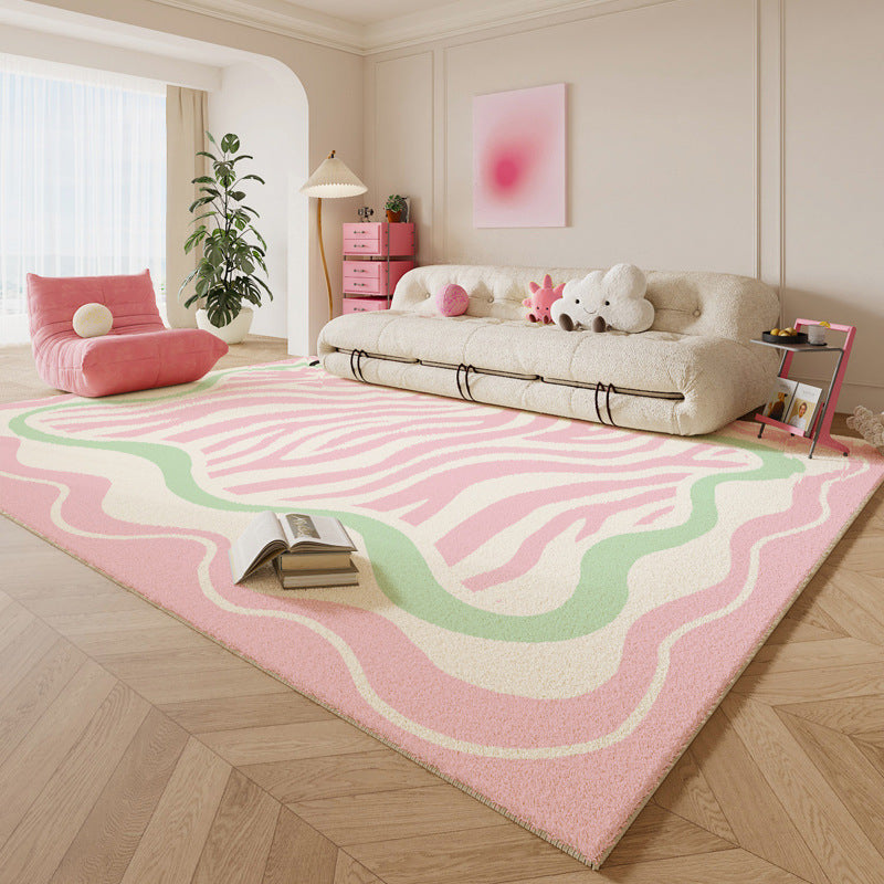 Colorful Dot Pattern Area Rug