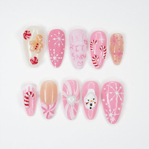 Festive Nail Templates Bowlift