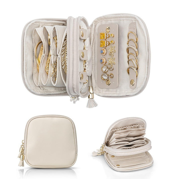 Jewelry organizer with multifunctional compartments Bowlift