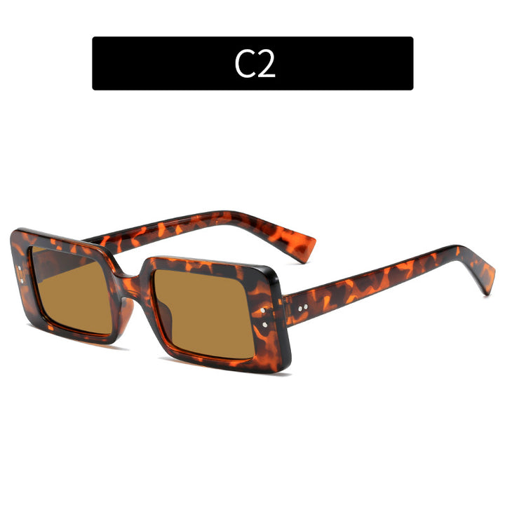 Modern Architectural Square Sunglasses