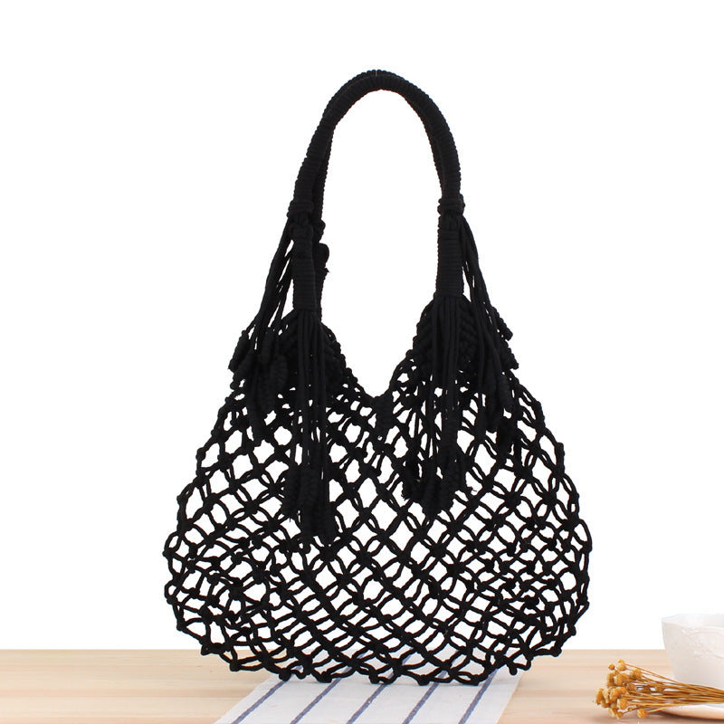 Stylish shopping bag with integrated pouch Bowlift