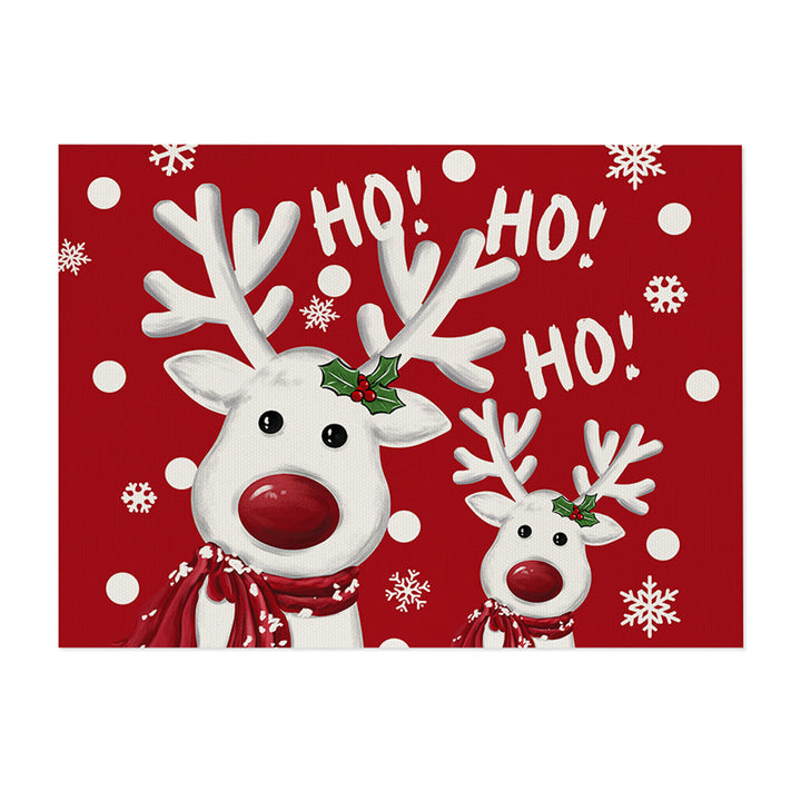 Festive Nativity Canvas Wall Art Panel