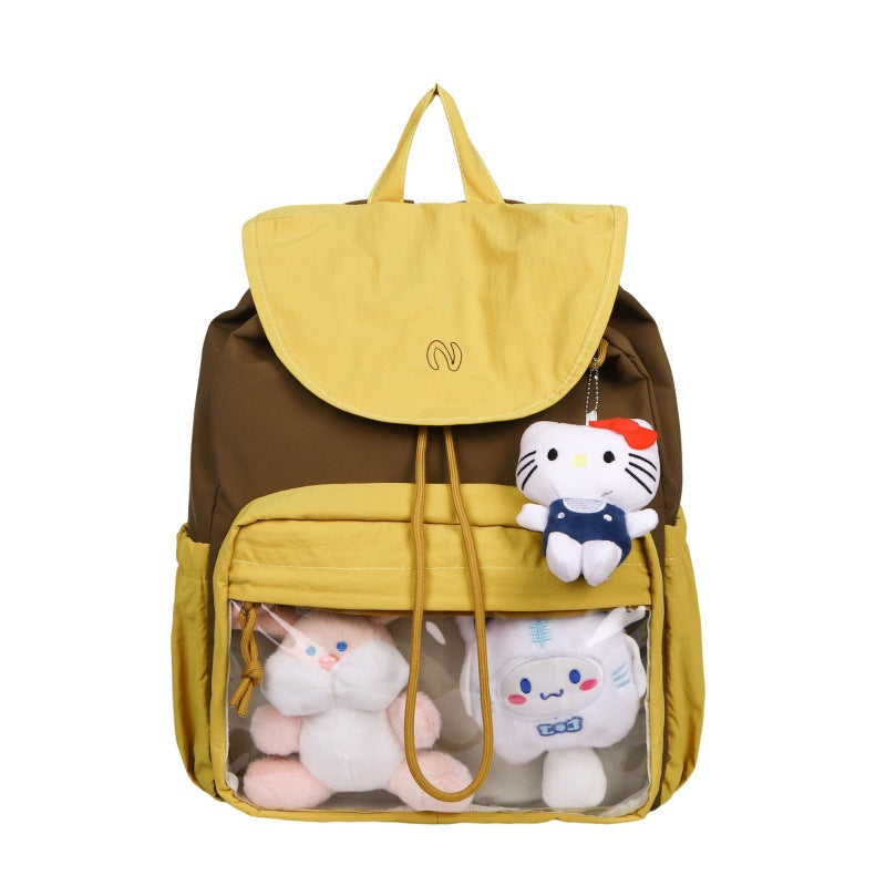 Cute Polka Dot Character Backpack