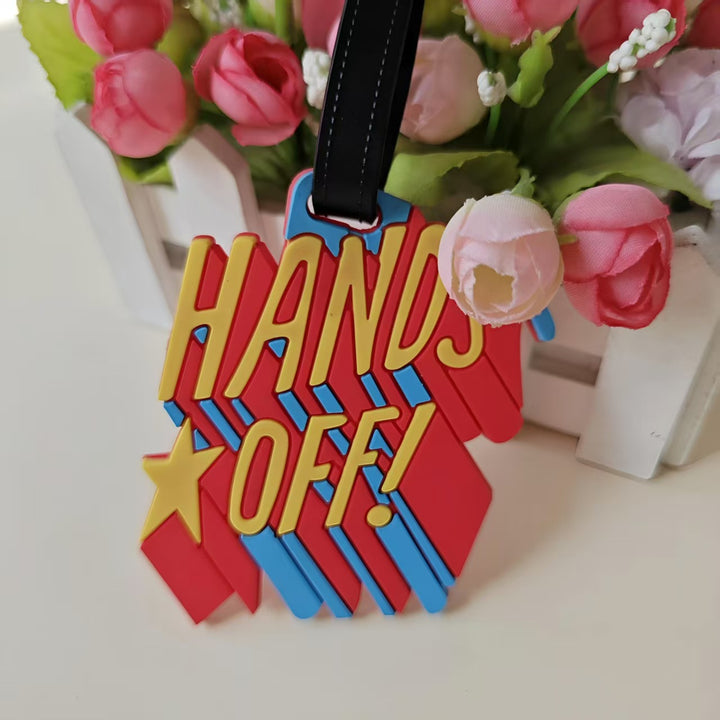 Unisex Playful Quote Luggage Tag Bowlift