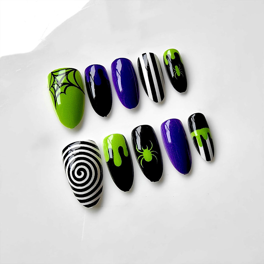 Creative Halloween Art Nails Bowlift