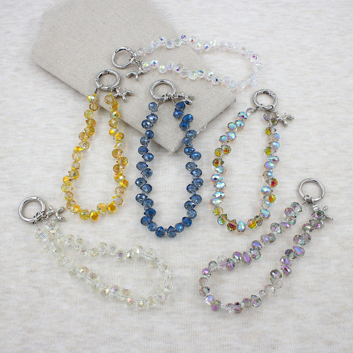 Crystal-Embellished Charm Bracelet Bowlift