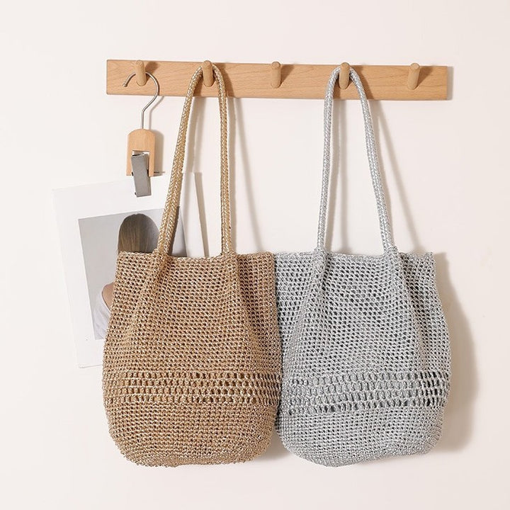 Lightweight and Breathable Macrame Tote Bag Bowlift