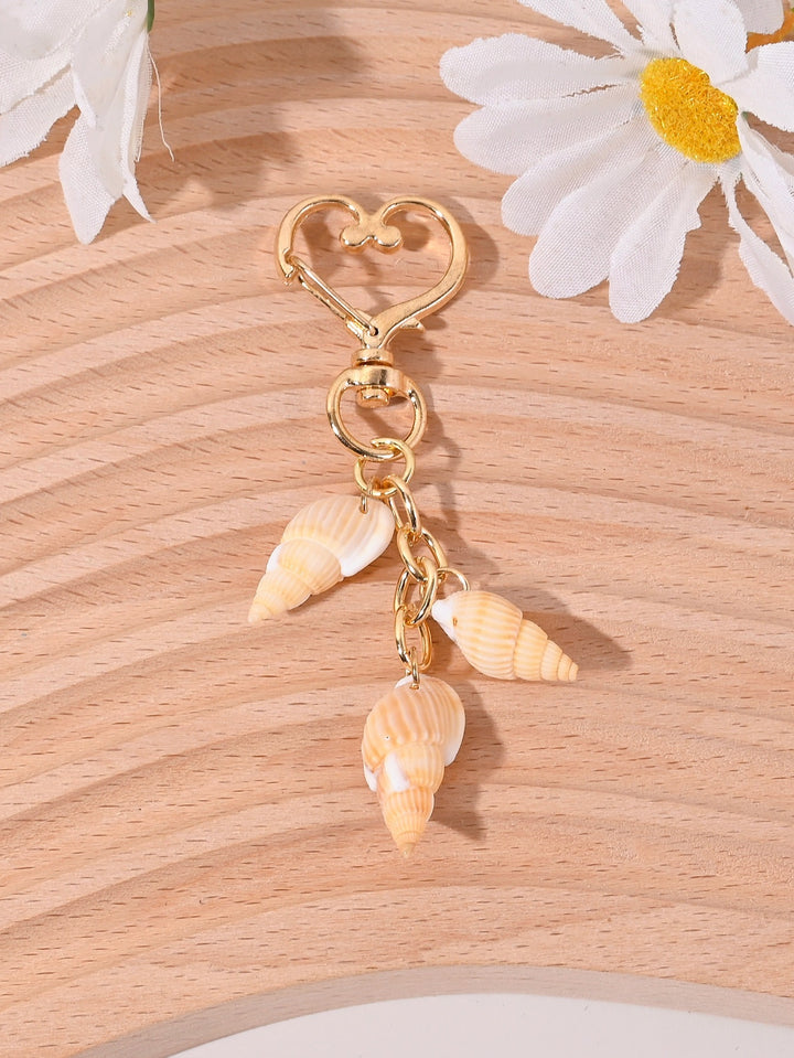 Keychain with Maritime Star Motif Bowlift
