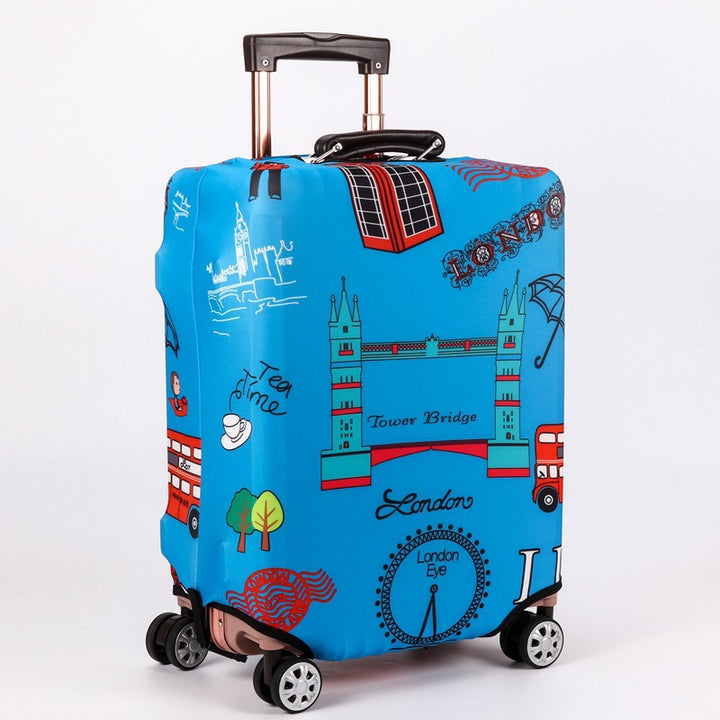 Patterned Hard Shell Luggage Bowlift