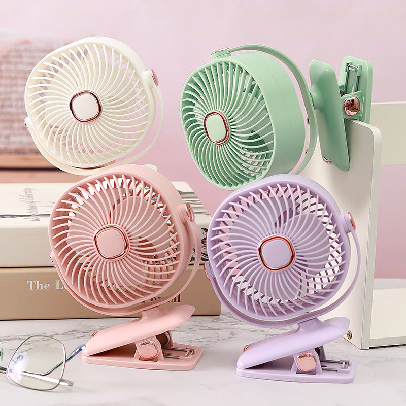 Women portable oscillating fan with variable speed control Bowlift