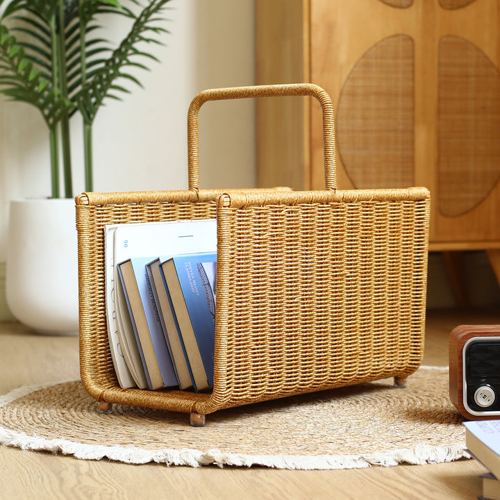 Unisex Handmade Newspaper and Magazine Stand Bowlift