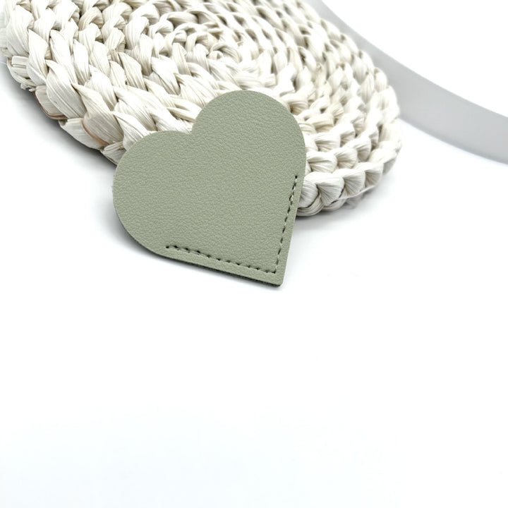 Heart-Shaped Leather Accessory Bowlift