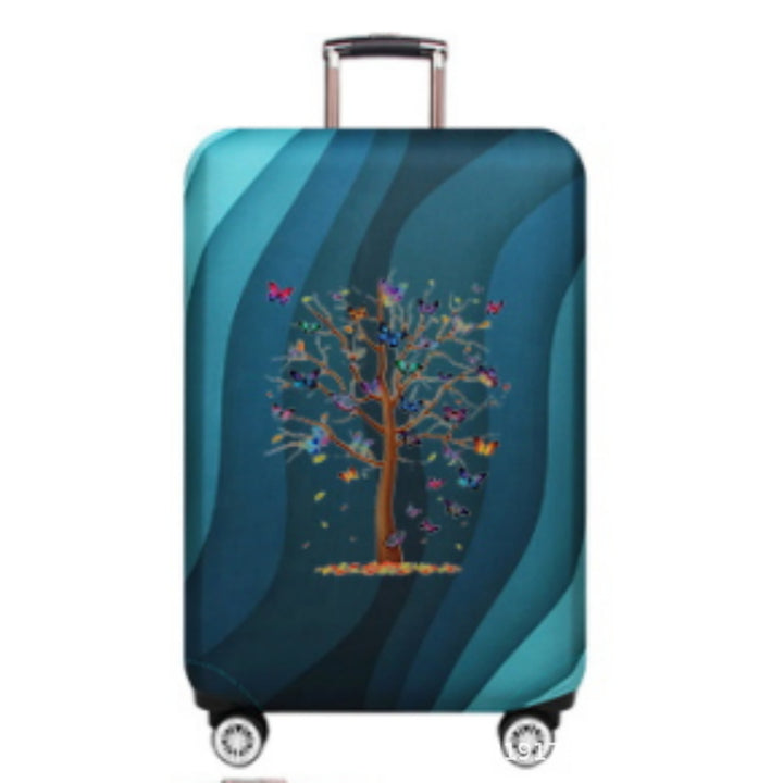 Women's Hard Shell Suitcase with Fashionable Butterfly Design Bowlift