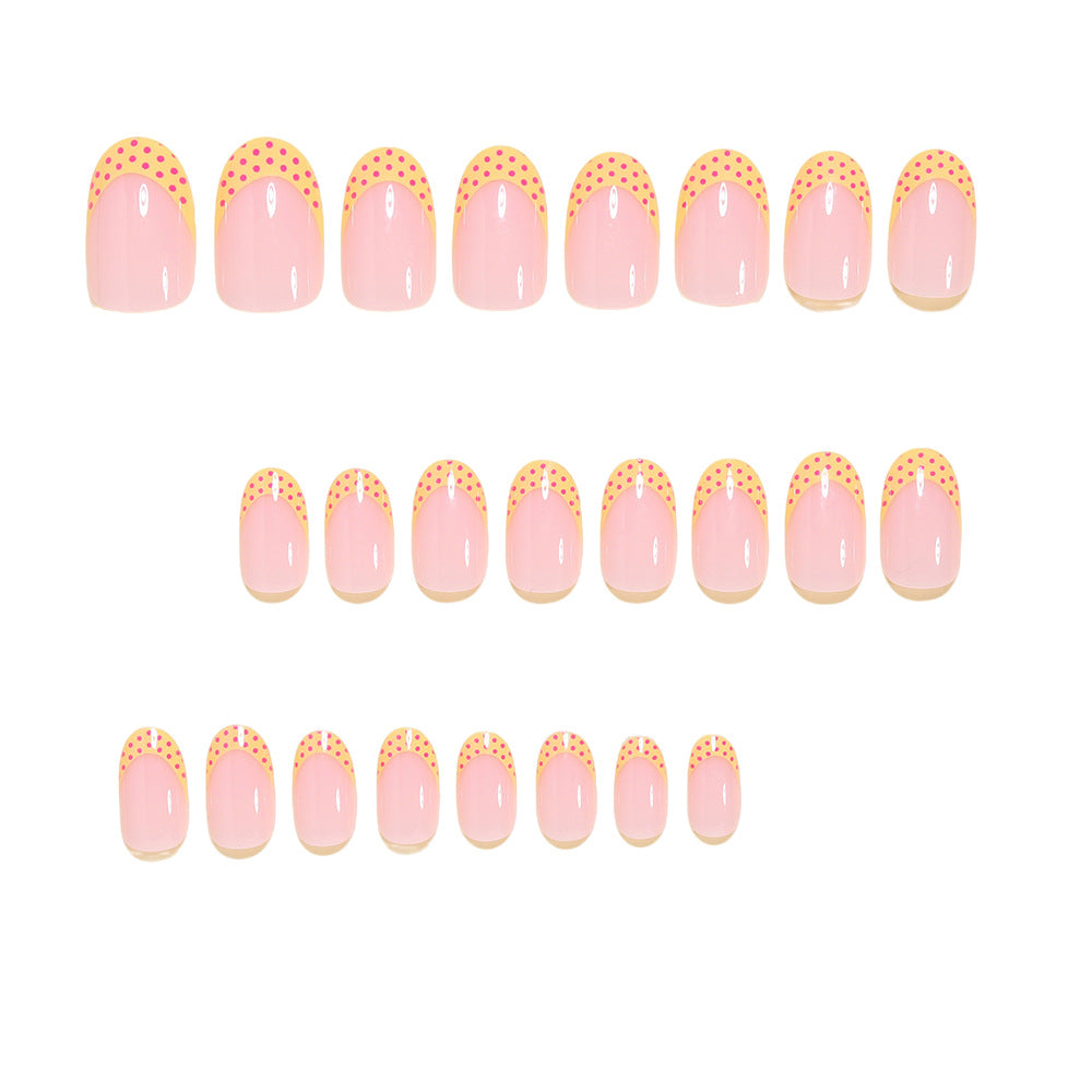 Chic Polka Dot Nail Design Bowlift