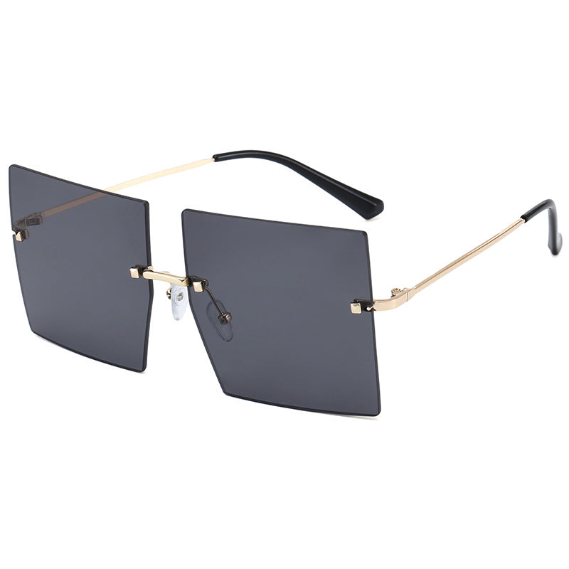 Women’s modern geometric sunglasses with filigree metal frame Bowlift