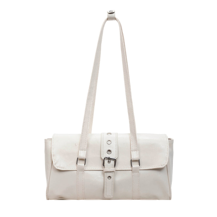 WoVintage Leather Satchel Bag Bowlift