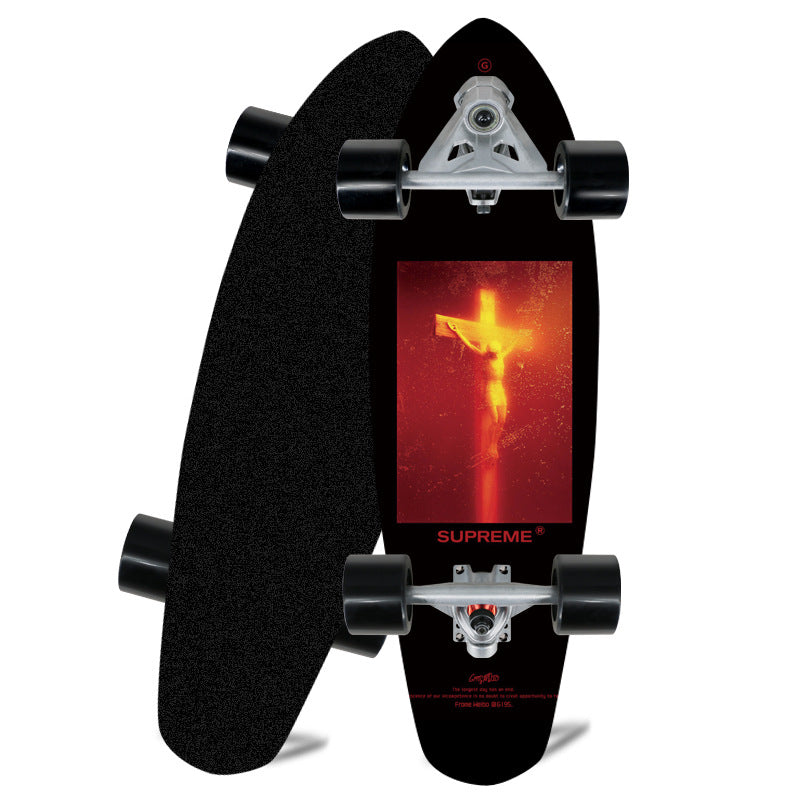 Mini Cruiser Skateboard with Ergonomic Design Bowlift