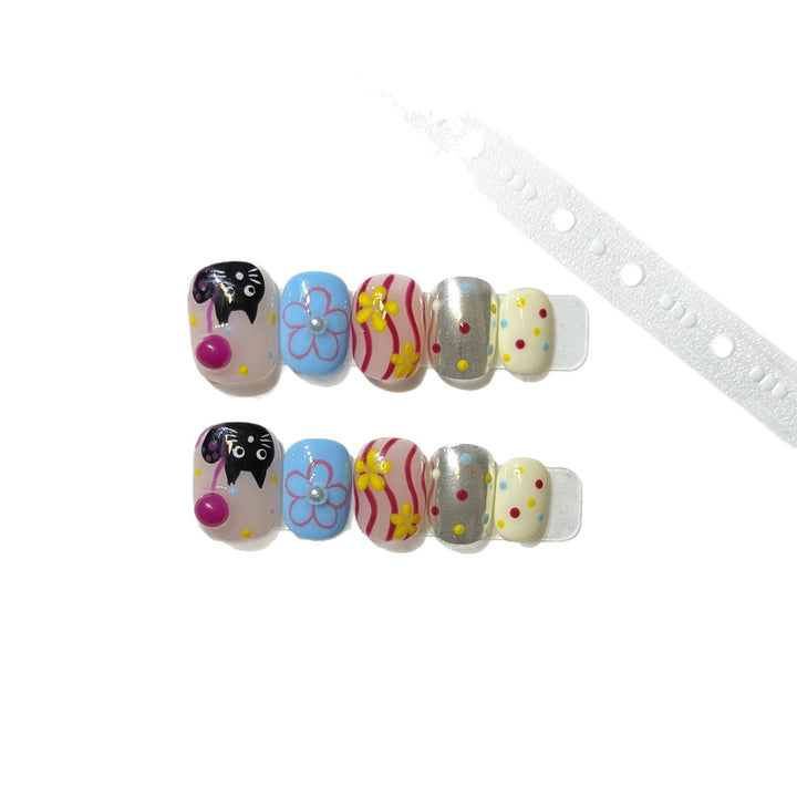 Whimsical Nail Art Set Bowlift
