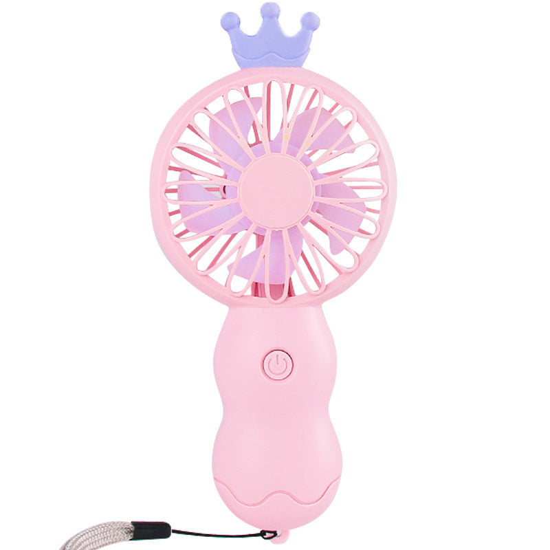 Mini Portable Animal-Themed Handheld Cooling Fan Bowlift