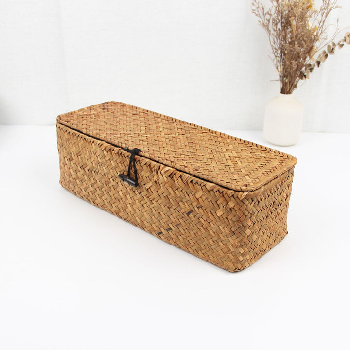 Multi-Compartment Woven Storage Organizer