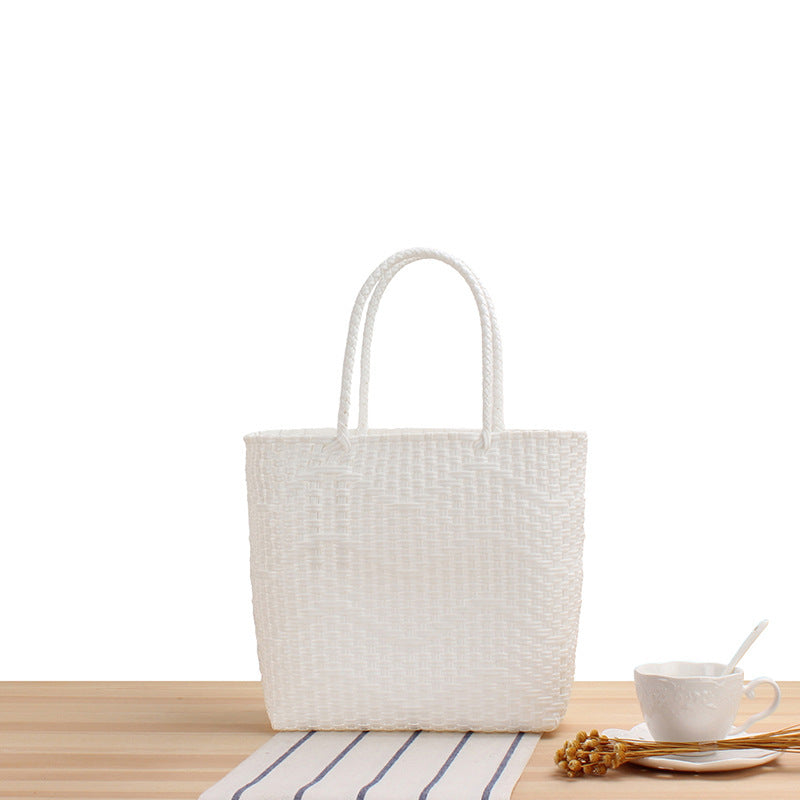 Practical tote bag with wave pattern Bowlift